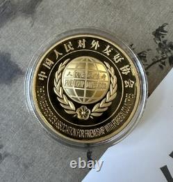 2017 China Silver Panda medal 60g Friendship Ambassador COA only 66pcs Minted