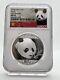 2018 China Panda. 999 10 Yn 1 Oz. Silver Early Releases Ngc Ms70
