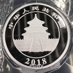 2018 China 50YUAN Silver Coin China 2018 Panda Silver Coin 150g
