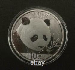 2018 China Silver Panda coin 30 gram 10 Yuan. 999 Fine 2018 China Silver Panda coin 30 gram 10 Yuan. 999 Fine