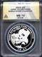 2019 10y Silver China Panda World Stamp Expo Pf70dcam Anacs # 7959588 + Bonus
