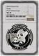 2019 China 10 Yuan World Stamp Expo 30 G Panda Silver Coin Ngc Ms70