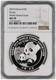 2019 China 10 Yuan World Stamp Expo 30 G Panda Silver Coin Ngc Ms70