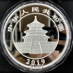 2019 China 300YUAN Silver Coin China 2019 Panda Silver Coin 1000g