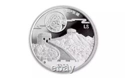 2020Z 1oz China Moon Festival Panda 2017 design From Legacy Set NGC PF70UC FDI