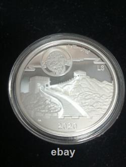 2020 1oz. 999 Silver (2018 Design) Moon Panda Proof