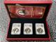 2020 China 3x Panda 10 Yuan Coins Ngc Ms70 Lot#b2327 Silver! With Case & C. O. A