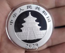 2020 China Panda 30g. 999 Silver 10 Yuan BU Coin China Gold Coin Box Spec Card