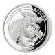 2021 China New Year Celebration Panda Ultra High Relief 2 Oz Silver Proof Med