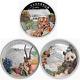 2023 2024 China 10yuan National Park Sanjiangyuan Panda Tiger Silver Coin 3pcs