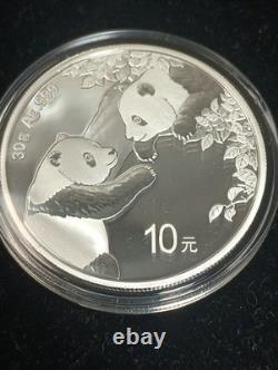 2023 30g. 999 Fine Silver Chinese Panda Coin