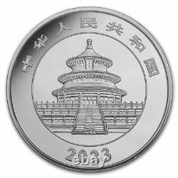 2023 China 1 kilo Silver Panda Proof (withBox & COA) SKU#268489