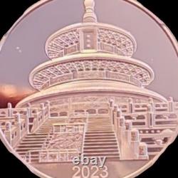 2023 China 30g Silver, 40th Anniversary Panda, Ngc Pr70 Uc Fdi, Tong Fang Signed