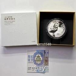 2023 China 50YUAN Panda Silver Coin 150g China Panda Silver Coin with box&COA