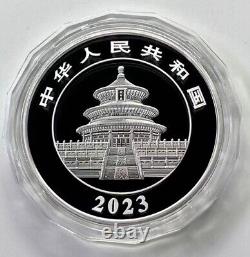 2023 China Panda 150g Silver Coin with COA and BOX