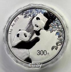 2023 China Panda 1 Kilo Silver Coin with BOX and COA
