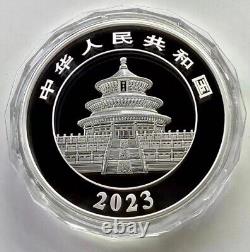 2023 China Panda 1 Kilo Silver Coin with BOX and COA