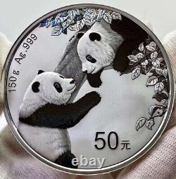 2023 China Silver 150g (150 Grams) Panda Coin