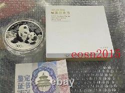 2024 300Yuan China 1000g panda Commemorative Silver Coin with Box&COA, 1kg