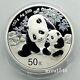 2024 China 50yuan Panda Silver Coin 150g China Panda Silver Coin With Box&coa