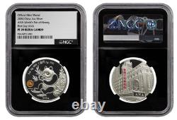2024 China ANA World Fair Panda 1oz Silver NGC PF 70 UCAM First Day Medal