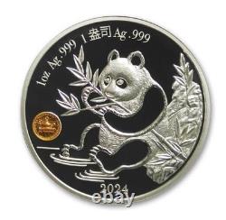 2024 China ANA World Fair Panda 1oz Silver NGC PF 70 UCAM First Day Medal