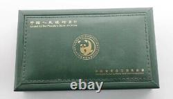 2024 China panda Commemorative Silver+Gold Coin Ag30g+Au1g with Original box