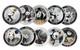 2025 1oz Silver Moon Festival Panda 10-piece Set 2015-2024 Designs Intl Customer