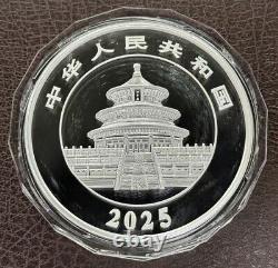 2025 300Yuan China 1000g panda Commemorative Silver Coin with Box&COA, 1kg