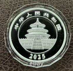 2025 50 Yuan China 150g panda Commemorative Silver Coin with Box&COA
