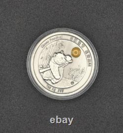 2025 China Moon Festival 10th Anniversary 1oz Silver Panda BU RARE
