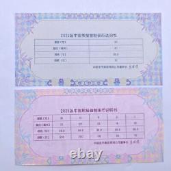 2025 China panda Commemorative Silver+Gold Coin Ag30g+Au1g with Original box