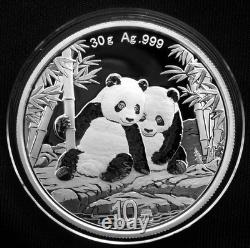 2026 30g. 999 Fine Silver Chinese Panda Coin