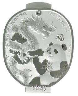2026 China 1 Oz Silver New Year Celebration Panda High Relief Proof
