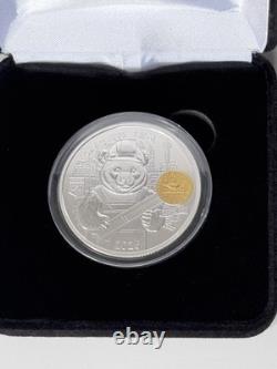 2026 China 1oz Silver Panda Pittsburgh ANA Show Release withbox
