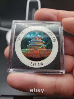2026 China Enchanted Panda Colored 999 Silver Metallic & Silver Holo Serial 227