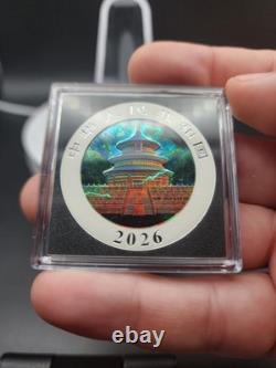 2026 China Enchanted Panda Colored 999 Silver Metallic & Silver Holo Serial 227