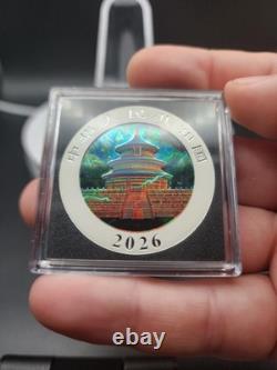 2026 China Enchanted Panda Colored 999 Silver Metallic & Silver Holo Serial 227