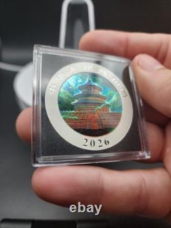 2026 China Enchanted Panda Colored 999 Silver Metallic & Silver Holo Serial 227