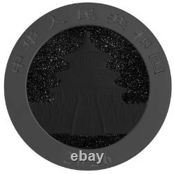 2026 Triple Black Diamond Edition Chinese Panda 30gram Silver Coin 250 Mintage