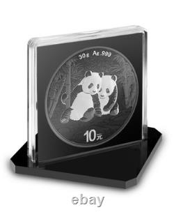 2026 Triple Black Diamond Edition Chinese Panda 30gram Silver Coin 250 Mintage