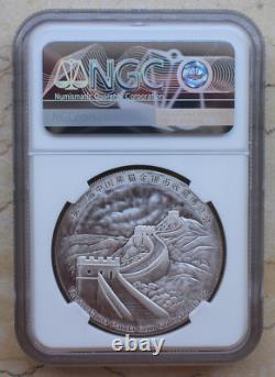4 Pcs x NGC China 30g Silver Panda Medals Set Coin Collection Expo