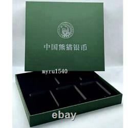 5PCS NGC MS70 2024 China 10YUAN Panda Silver Coin Early Releases With Box
