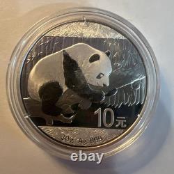 999 Fine Silver Round 30 Grams 2016 Chinese Silver Panda 10 Yuan Coin