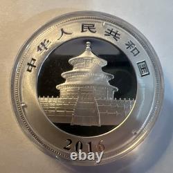 999 Fine Silver Round 30 Grams 2016 Chinese Silver Panda 10 Yuan Coin