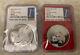 A Pair Of 2019 Ngc Ms69 China 30g Silver Panda Coins (first Day Of Issue)