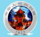 China Panda Elements Edition 1 Oz Silver Coin Colorized China 2022