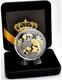 China Panda Gold Black Empire Black Ruthenium Silver Coin 10 Yuan China 2025