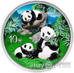 CHINESE PANDA Silver Coin 10 Yuan China 2025