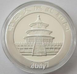 China 10 Yuan 2007 Panda 1 Oz Silver